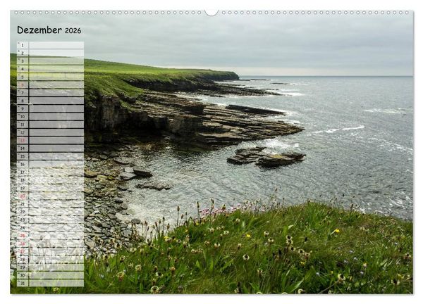 Produktbild: The Mainland Orkney - Schottlands Inseln (hochwertiger Premium Wandkalender 2026 DIN A2 quer), Kunstdruck in Hochglanz