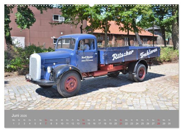 Produktbild: Oldtimer - L K W (Wandkalender 2026 DIN A2 quer), CALVENDO Monatskalender