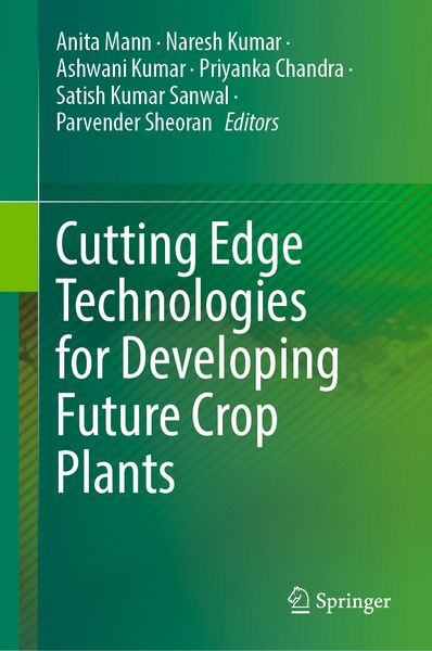 Produktbild: Cutting Edge Technologies for Developing Future Crop Plants
