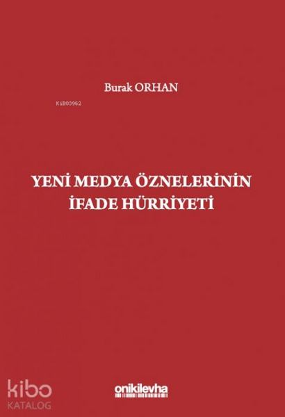 Produktbild: Yeni Medya &Ouml;znelerinin Ifade H&uuml;rriyeti