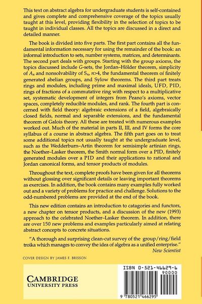 Produktbild: Basic Abstract Algebra