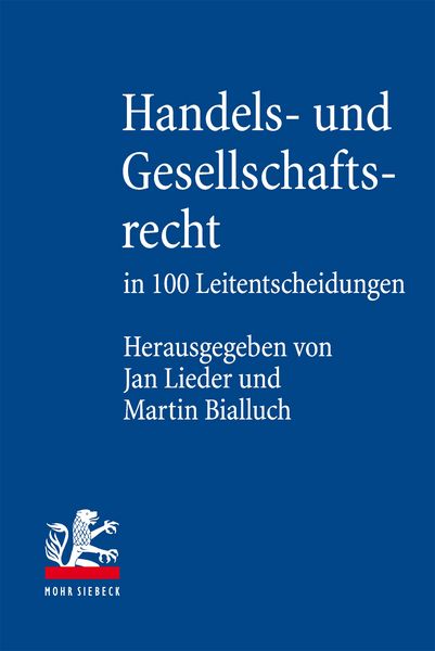 Produktbild: Handels- und Gesellschaftsrecht in 100 Leitentscheidungen