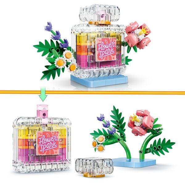 Produktbild: LEGO Creator 3-in-1-Set 31383 Parf&uuml;mflasche mit Blumendeko