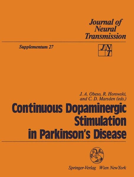 Produktbild: Continuous Dopaminergic Stimulation in Parkinson&rsquo;s Disease