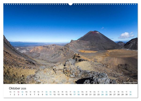 Produktbild: Neuseelands Berge (Wandkalender 2026 DIN A2 quer), CALVENDO Monatskalender