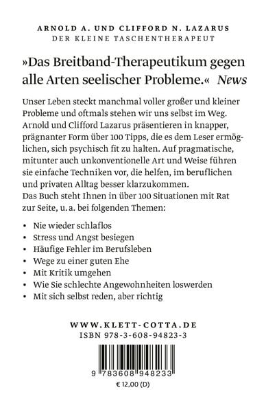 Produktbild: Der kleine Taschentherapeut