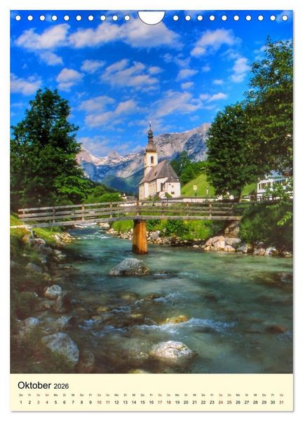 Produktbild: BAYERN. Du bist so sch&ouml;n (Wandkalender 2026 DIN A4 hoch), CALVENDO Monatskalender