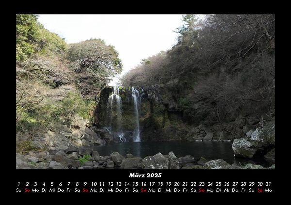 Produktbild: Wasserf&auml;lle 2025 Fotokalender DIN A3