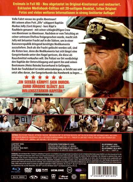 Produktbild: K&auml;pt&lsquo;n Rauhbein aus St. Pauli - Mediabook (+ DVD)
