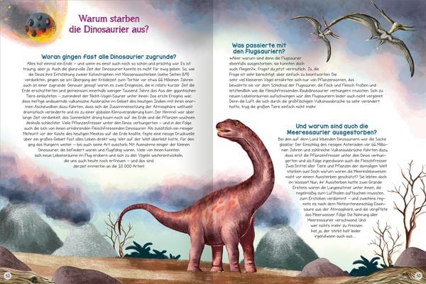 Produktbild: Was willst du wissen? Das gro&szlig;e Fragen- und Antwortenbuch &ndash; Dinosaurier