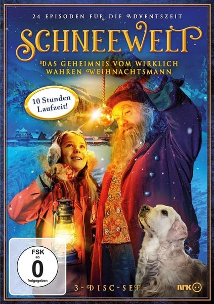 Schneewelt – Das Geheimnis vom wirklich wahren Weihnachtsmann [3 DVDs]