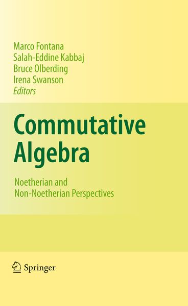 Produktbild: Commutative Algebra