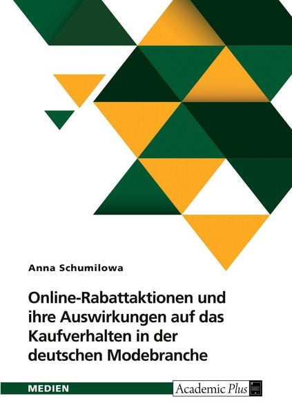 Produktbild: Online-Rabattaktionen und ihre Auswirkungen auf das Kaufverhalten in der deutschen Modebranche
