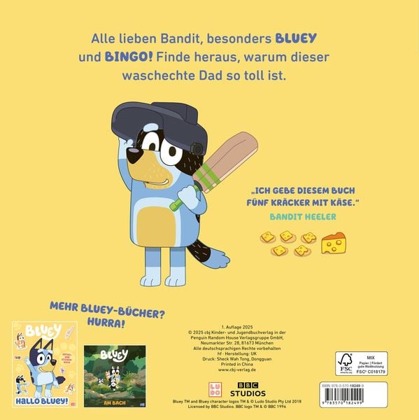 Produktbild: BLUEY &ndash; Mein Dad ist der Beste