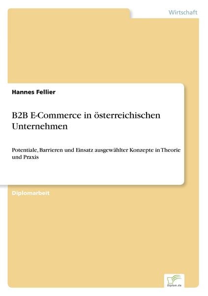 Produktbild: B2B E-Commerce in &ouml;sterreichischen Unternehmen