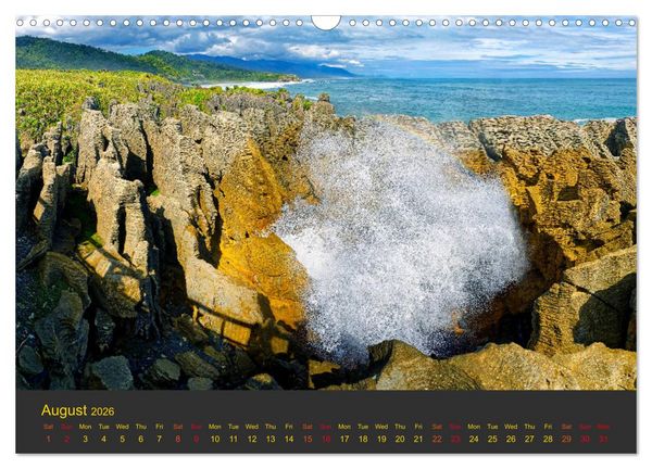 Produktbild: Spirit of New Zealand (Wall Calendar 2026 DIN A3 landscape), CALVENDO 12 Month Wall Calendar