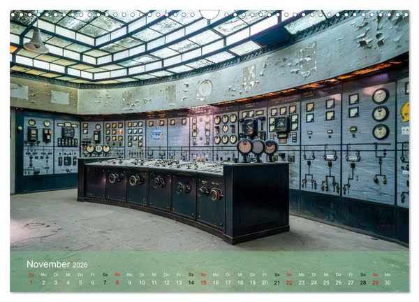Produktbild: Betrieb eingestellt - Industrieruinen in Europa (Wandkalender 2026 DIN A3 quer), CALVENDO Monatskalender