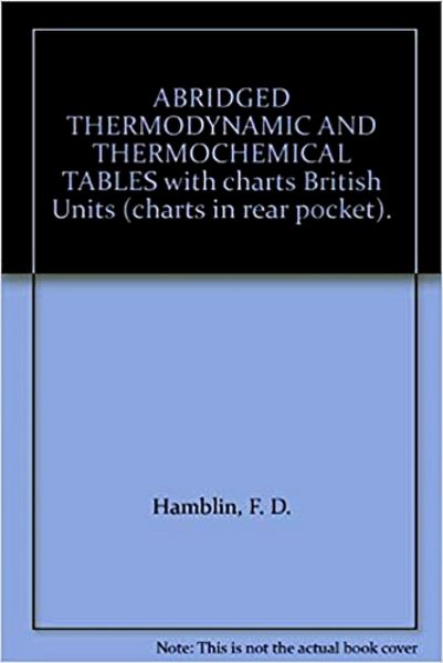 Produktbild: Abridged Thermodynamic and Thermochemical Tables