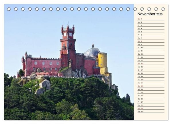 Produktbild: Portugal (Tischkalender 2026 DIN A5 quer), CALVENDO Monatskalender