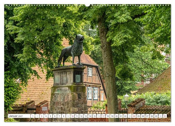 Produktbild: Deutschlands sch&ouml;nste Altst&auml;dte - Schleswig-Holstein (Wandkalender 2027 DIN A2 quer), CALVENDO Monatskalender