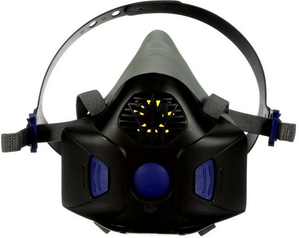 Produktbild: 3M HF-803SD Atemschutz Halbmaske ohne Filter Gr&ouml;&szlig;e: L EN 140 DIN 140
