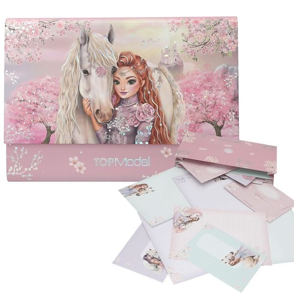 TOPModel Briefpapier in Fächermappe VIVA VIOLET