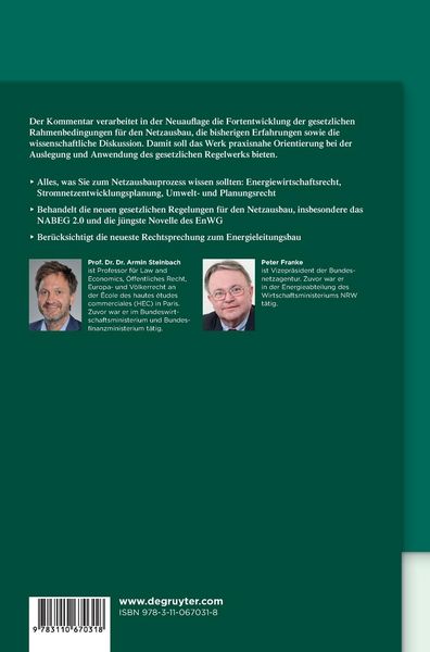 Produktbild: Kommentar zum Netzausbau