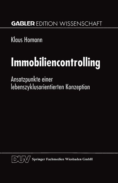 Produktbild: Immobiliencontrolling