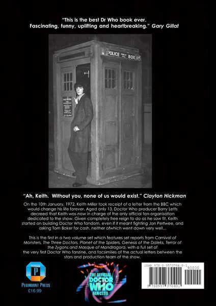Produktbild: The Official Doctor Who Fan Club Vol 1