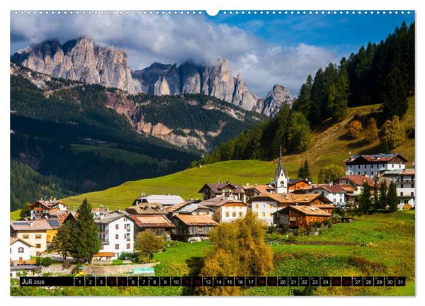 Produktbild: Bella Italia. Farben des S&uuml;dens (Wandkalender 2026 DIN A2 quer), CALVENDO Monatskalender