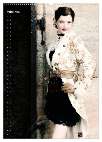 Produktbild: Mode au Chateau (Wandkalender 2026 DIN A2 hoch), CALVENDO Monatskalender
