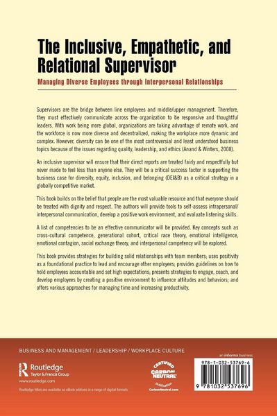 Produktbild: The Inclusive, Empathetic, and Relational Supervisor