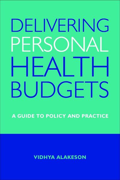 Produktbild: Delivering Personal Health Budgets