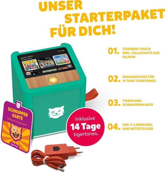 Produktbild: Tiger Media - Tigerbox TOUCH PLUS gr&uuml;n