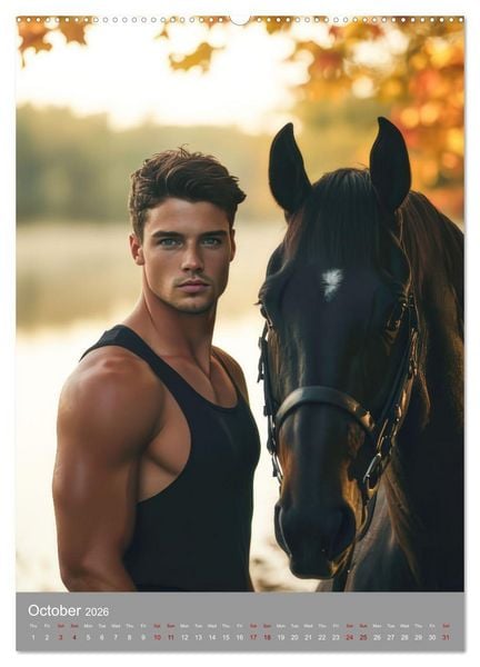 Produktbild: Riders of desire (Wall Calendar 2026 DIN A2 portrait), CALVENDO 12 Month Wall Calendar