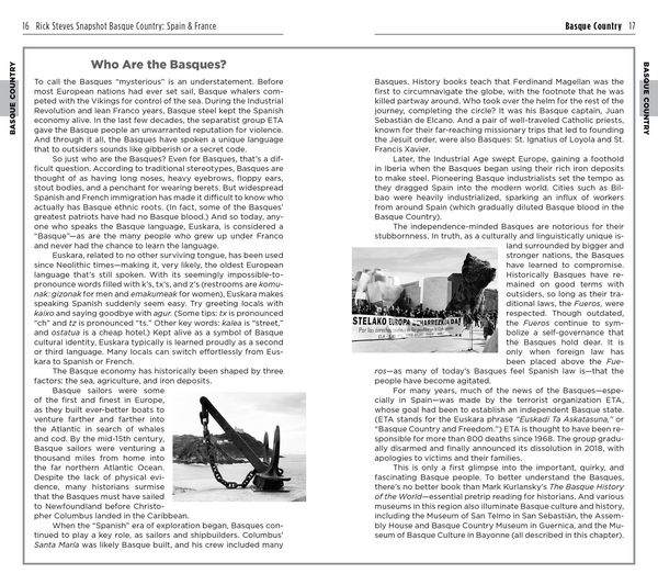 Produktbild: Rick Steves Snapshot Basque Country (Fifth Edition)