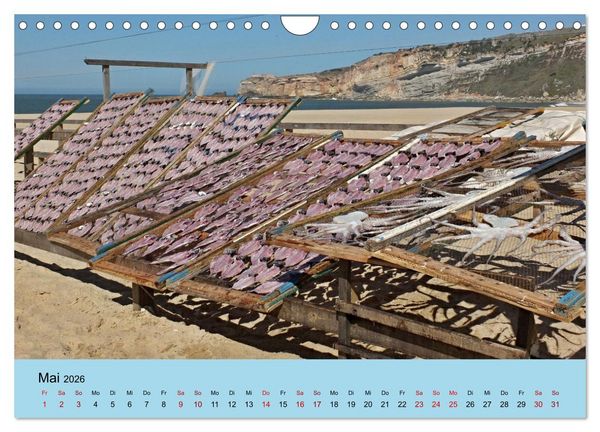Produktbild: Nazare (Wandkalender 2026 DIN A4 quer), CALVENDO Monatskalender