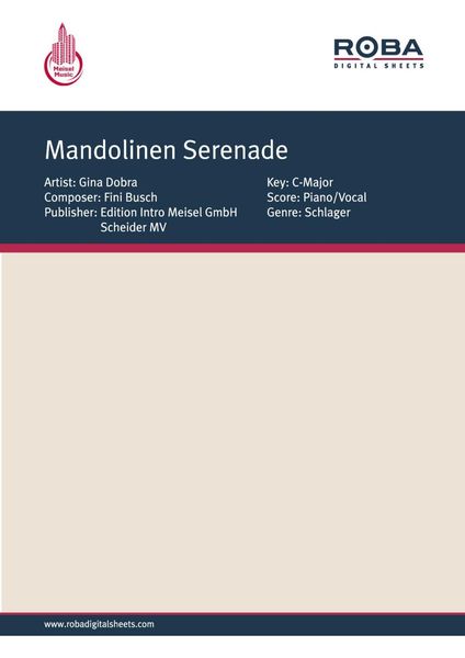Produktbild: Mandolinen Serenade