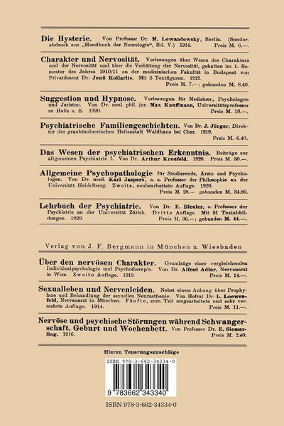 Produktbild: Die Klinische Neuorientierung zum Hysterieproblem unter dem Einflusse der Kriegserfahrungen