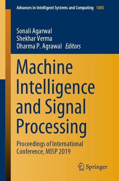 Produktbild: Machine Intelligence and Signal Processing