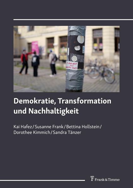 Produktbild: Demokratie, Transformation und Nachhaltigkeit