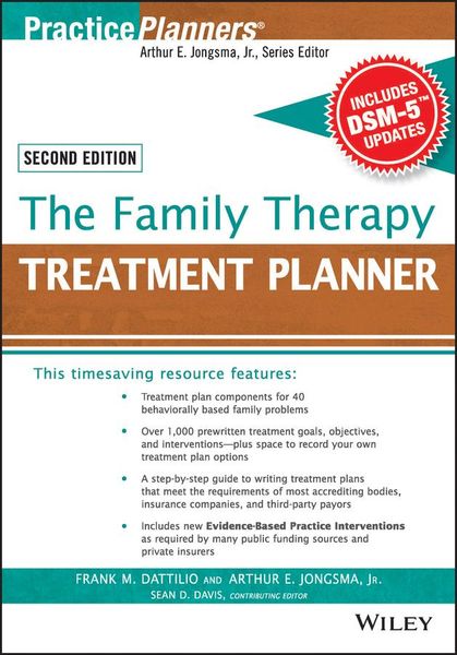 Produktbild: The Family Therapy Treatment Planner, with Dsm-5 Updates, 2nd Edition