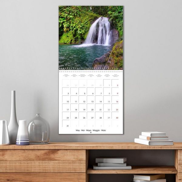Produktbild: Guadeloupe - Une &icirc;le color&eacute;e des Cara&iuml;bes (Calendrier mural carr&eacute; 2027 30x30 cm) Calendrier double avec une page pour vos prises de notes