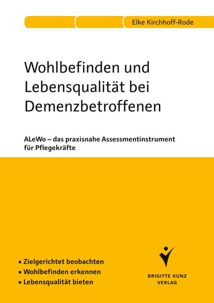 Produktbild: Wohlbefinden und Lebensqualit&auml;t bei Demenzbetroffenen