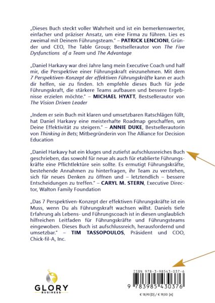 Produktbild: Das 7 Perspektiven-Konzept der effektiven F&uuml;hrungskr&auml;fte.