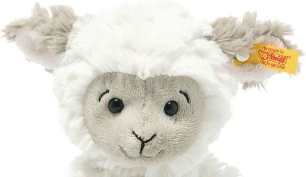 Produktbild: Steiff 073946 - Soft Cuddly Friends Lita Lamm, Sch&auml;fchen, wei&szlig;, 20 cm