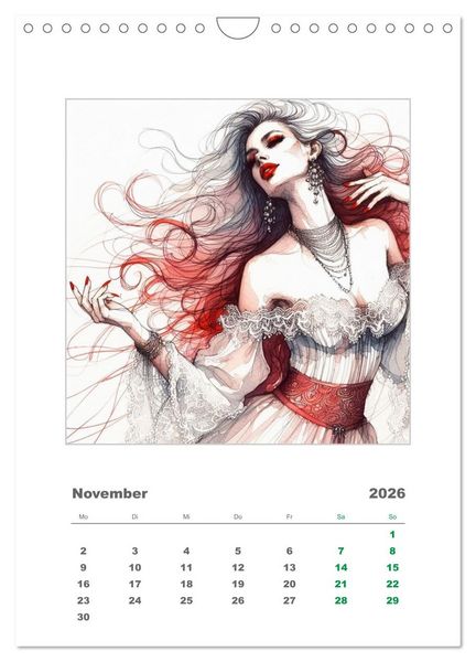 Produktbild: Im Rhythmus der Leidenschaft (Wandkalender 2026 DIN A4 hoch), CALVENDO Monatskalender