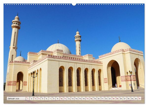 Produktbild: Orient - Manama, Abu Dhabi, Dubai, Maskat (Wandkalender 2026 DIN A2 quer), CALVENDO Monatskalender