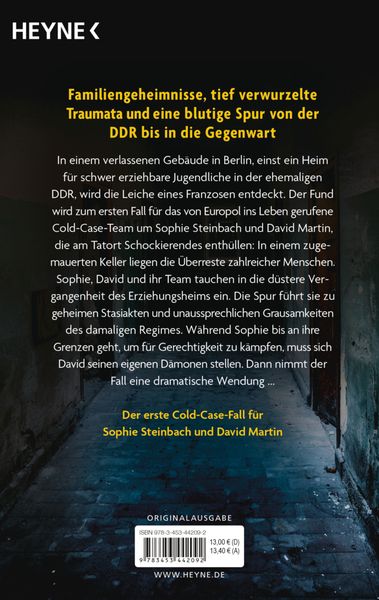 Produktbild: Todeskeller. Das Cold-Case-Team Berlin ermittelt