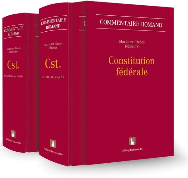 Produktbild: Constitution fédérale